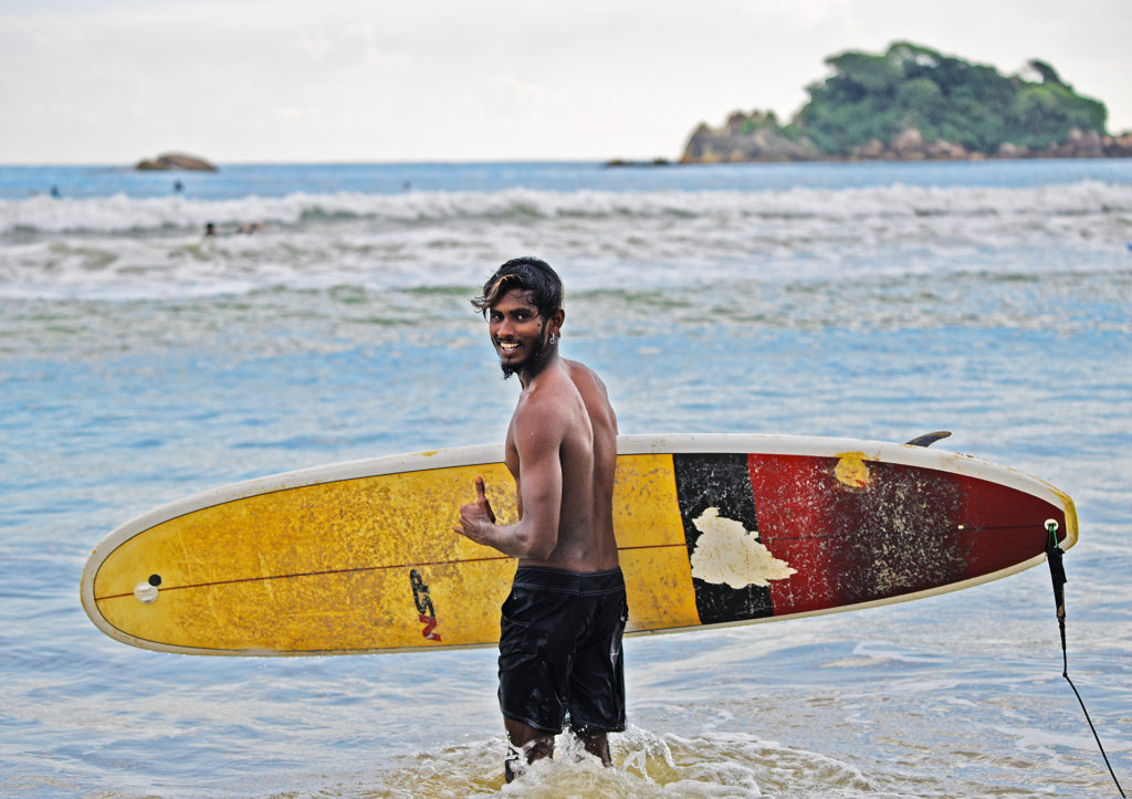 Surfinstruktör Weligama, Sri Lanka