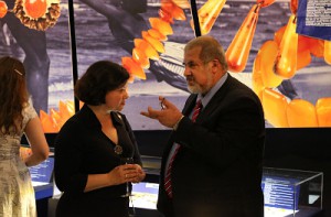 Refat Chubarov in Conversation with the Lithuanian Ambassador to Ukraine.